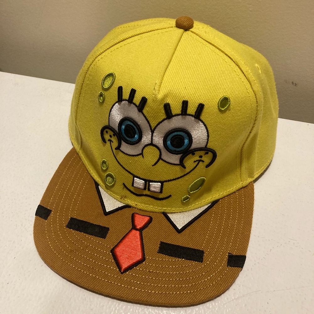 SpongeBob SquarePants Yellow and Tan Hat
